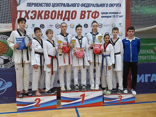 Ивановские тхэквондисты в числе призеров Первенства ЦФО